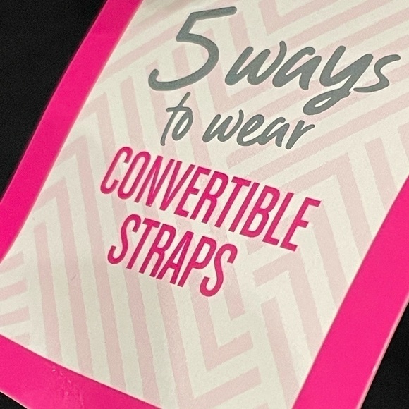 Maidenform Bra SE1102 Multiway Push Up Extreme Lift Convertible Wired 40DD Black - Picture 14 of 15